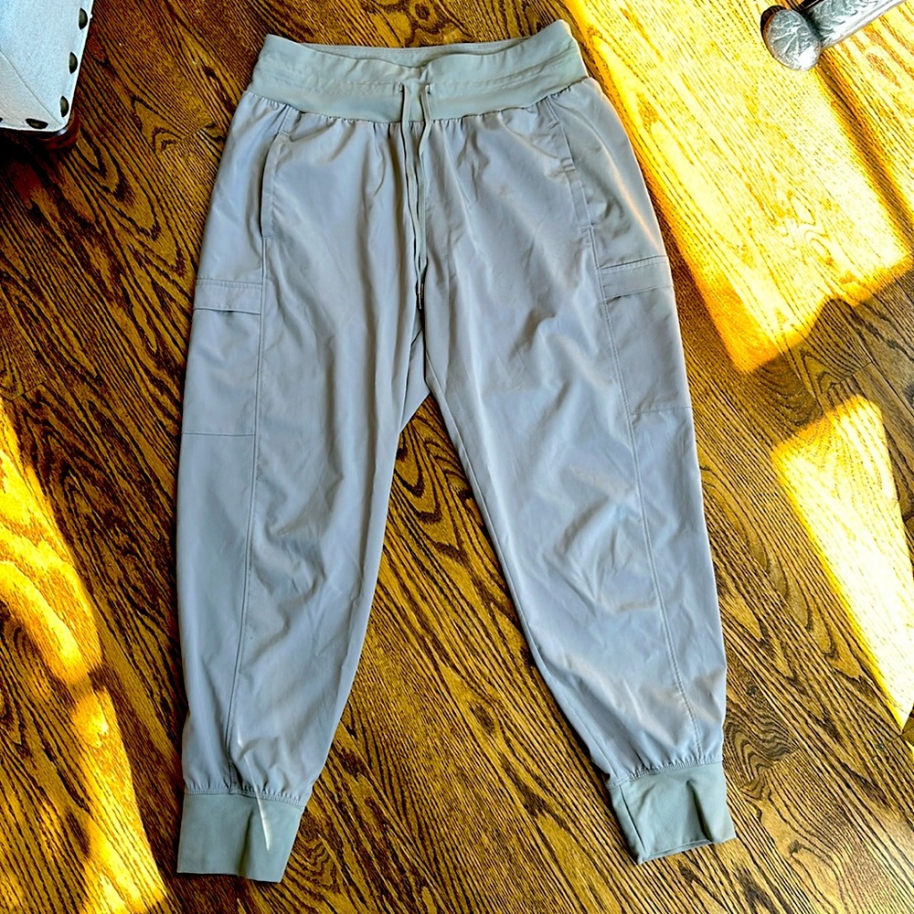 Calia Joggers Size Medium- Taupe. Polyester/Spandex. Light weight.